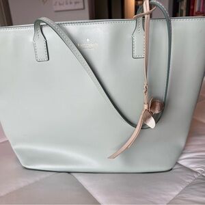 Kate SpadeNY Felicity Street Karla Flower Dangle Tote w matching bi fold wallet